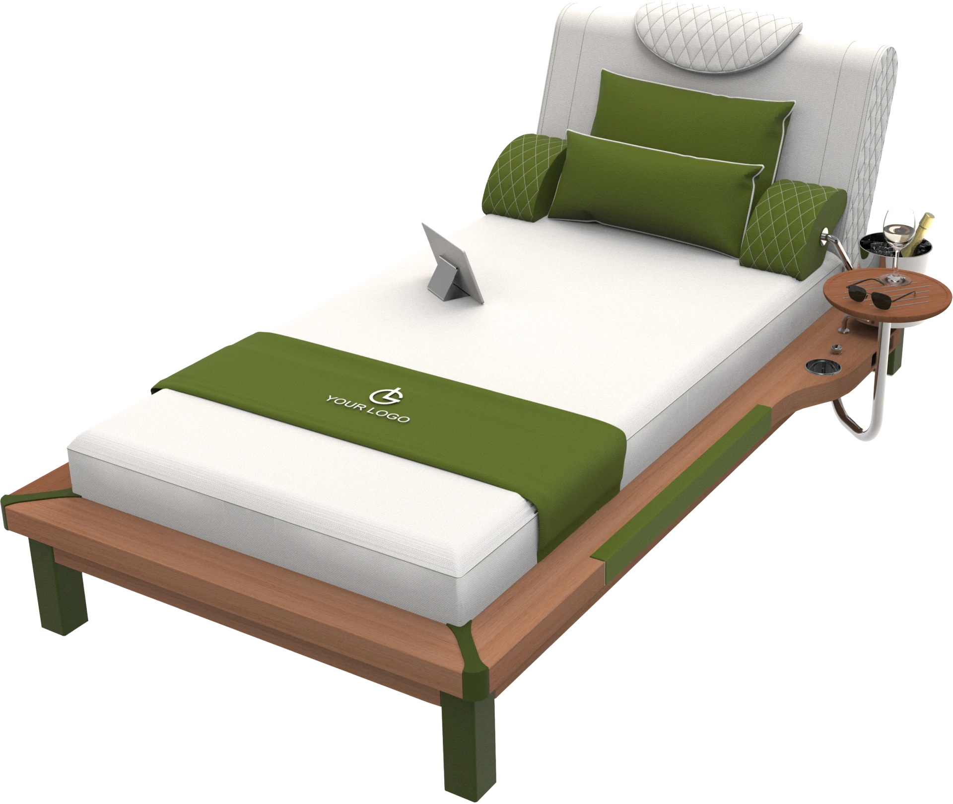 egyszemélyes napozóágy